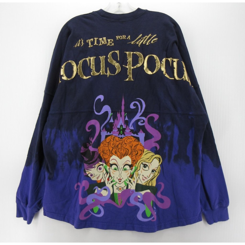 Disney Shirt Large Spirit Jersey Hocus Pocus Sanderson Sisters Unisex